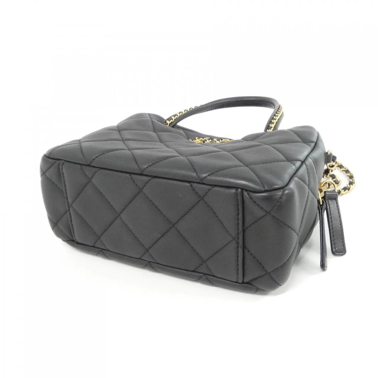 CHANEL AS5300 Handbag Lambskin 黑色 羊皮 中古品A - 縮圖 3