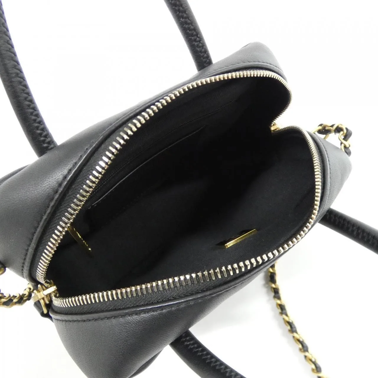 CHANEL AS5300 Handbag Lambskin 黑色 羊皮 中古品A - 縮圖 7