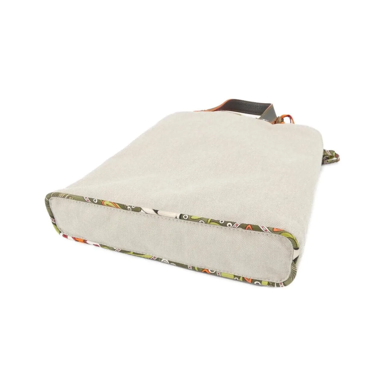 HERMES 1462298 Handbag Canvas Black Canvas Rank A - Thumbnail 2