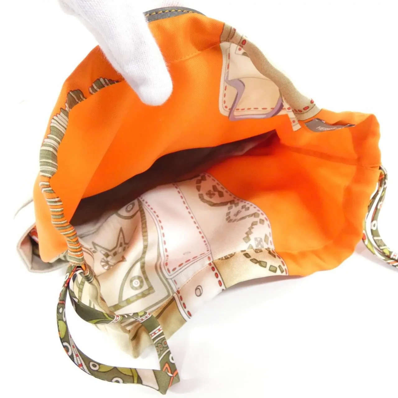 HERMES 1462298 Handbag Canvas Black Canvas Rank A - Thumbnail 5