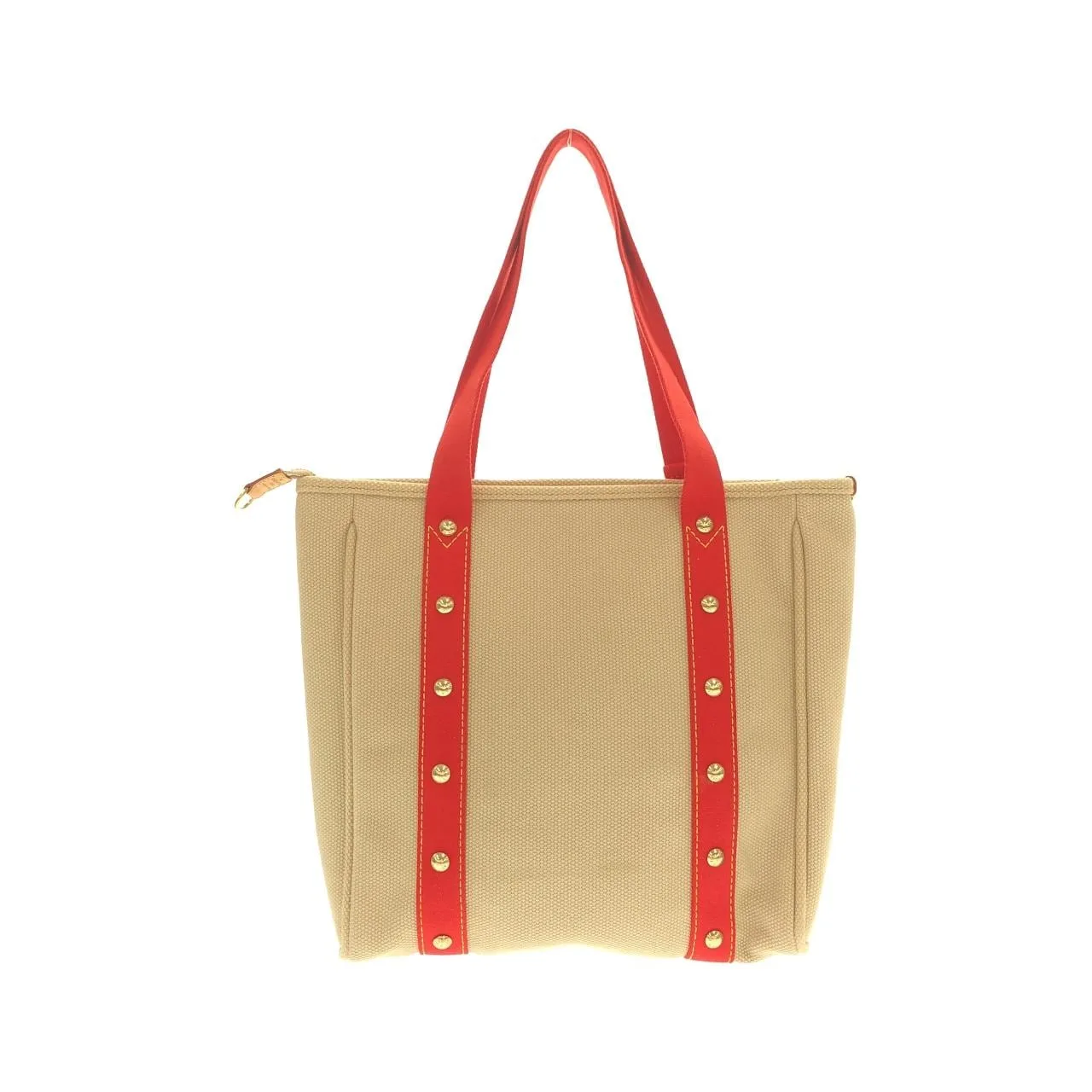 LOUIS VUITTON M40035 手提包 帆布 米色 帆布 中古品A - 縮圖 2