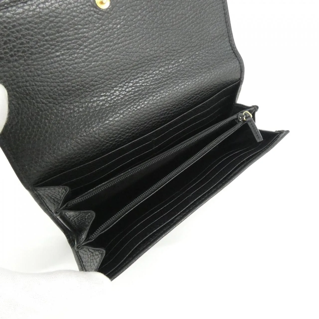 GUCCI 456116 CAO0G Wallet Leather