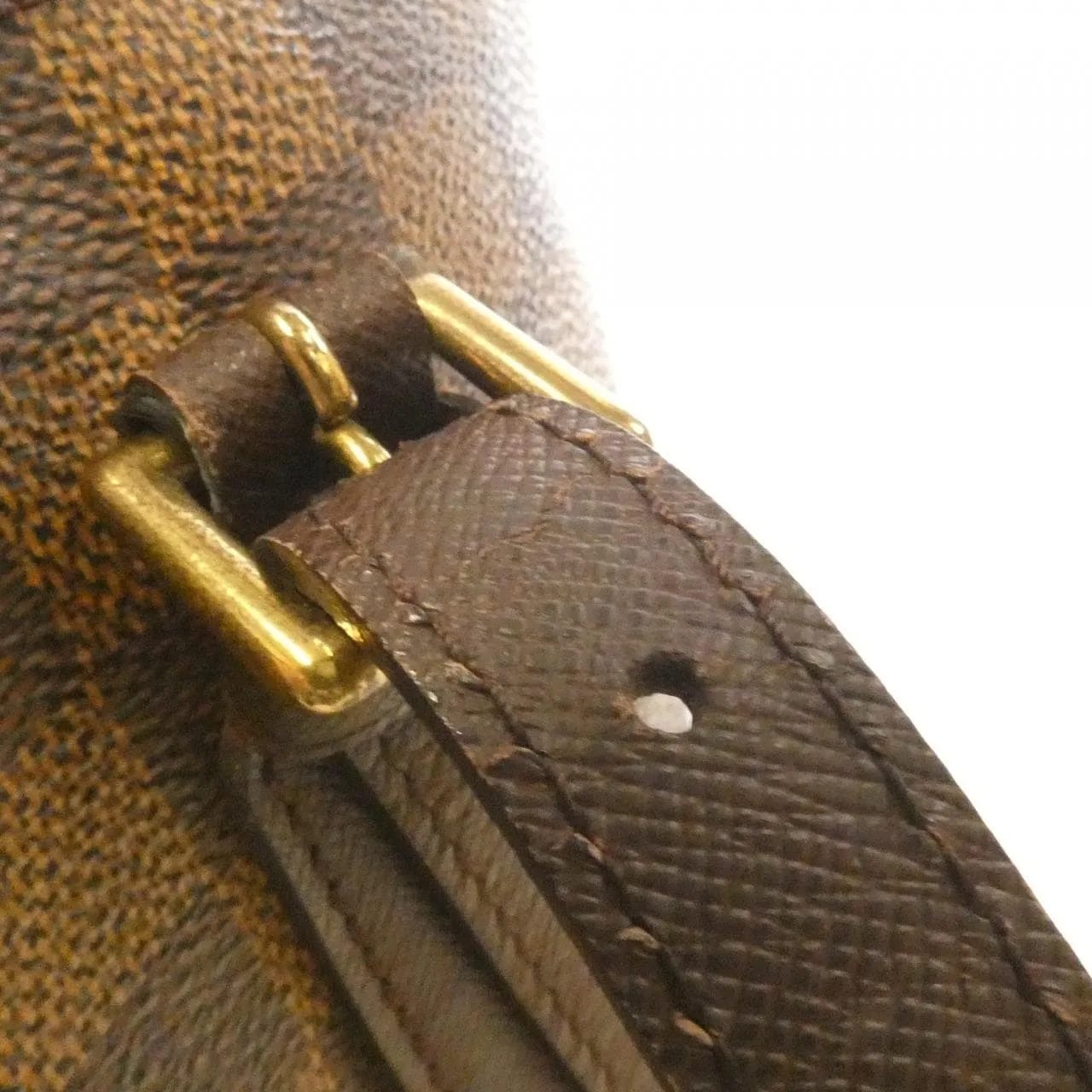 LOUIS VUITTON N42240 Shoulder Damier 黑色 Damier 中古品B - 縮圖 4