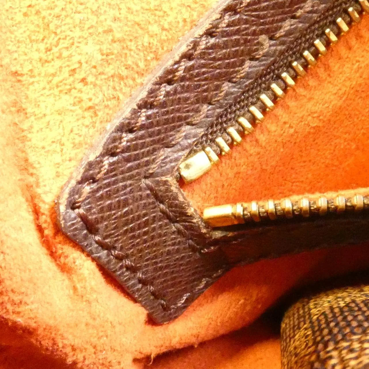 LOUIS VUITTON N42240 Shoulder Damier 黑色 Damier 中古品B - 縮圖 8