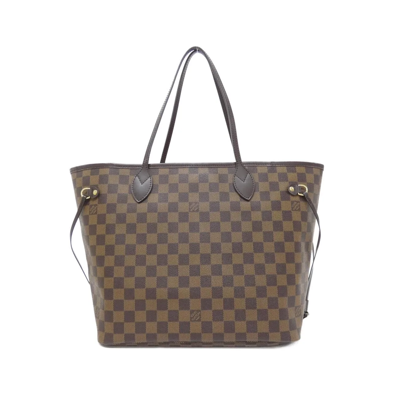 LOUIS VUITTON Neverfull N41358 Tote Damier 黑色