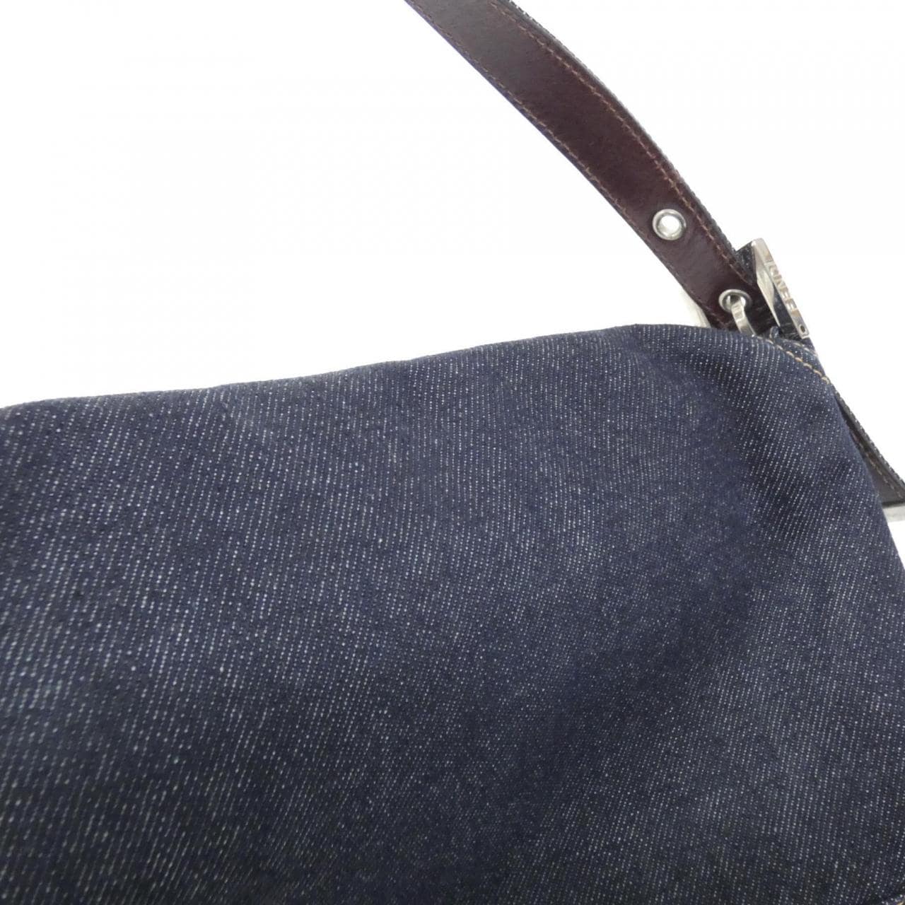 FENDI Baguette 26424 Shoulder Denim 4