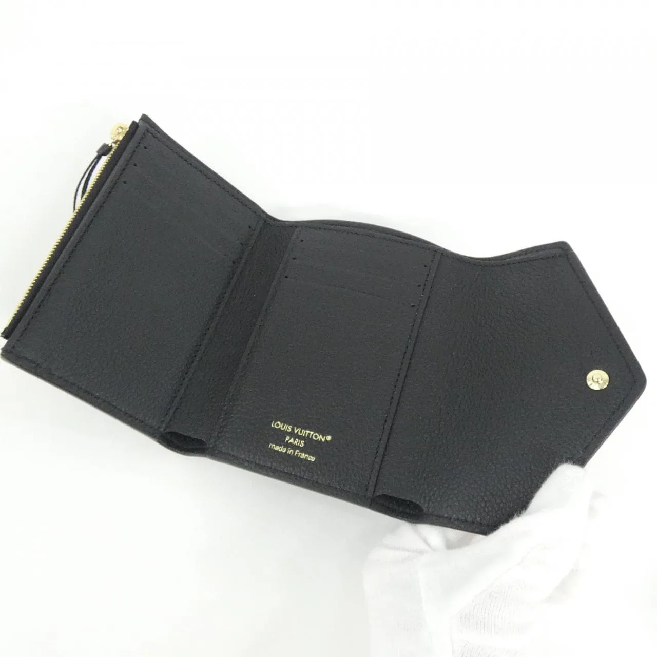 LOUIS VUITTON M80968 Wallet Monogram Black Monogram Rank A - Thumbnail 3