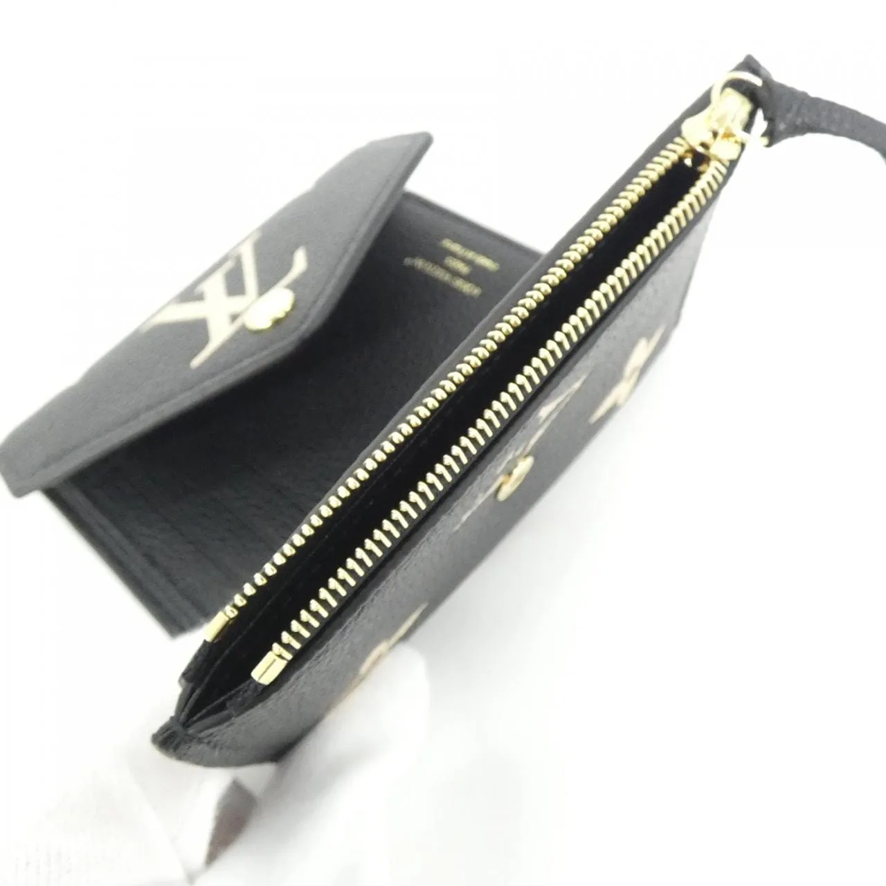LOUIS VUITTON M80968 Wallet Monogram Black Monogram Rank A - Thumbnail 4