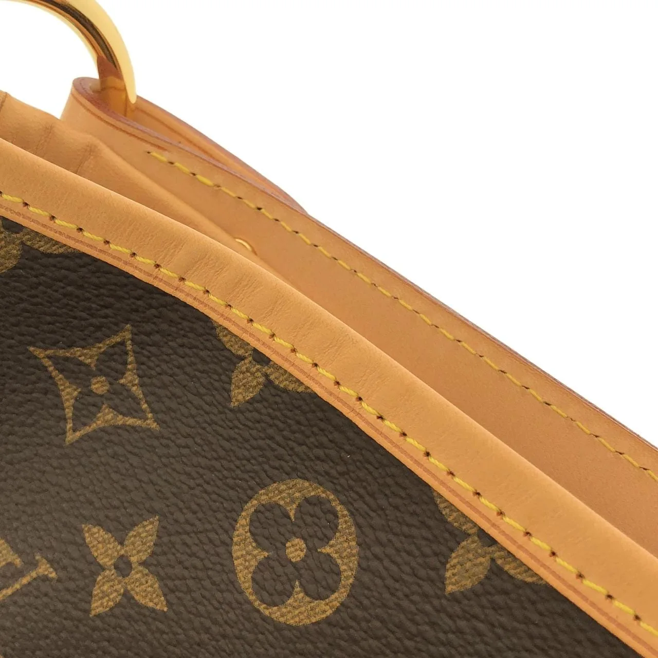 LOUIS VUITTON M40352 肩背包 Monogram 黑色 Monogram 中古品A - 縮圖 5