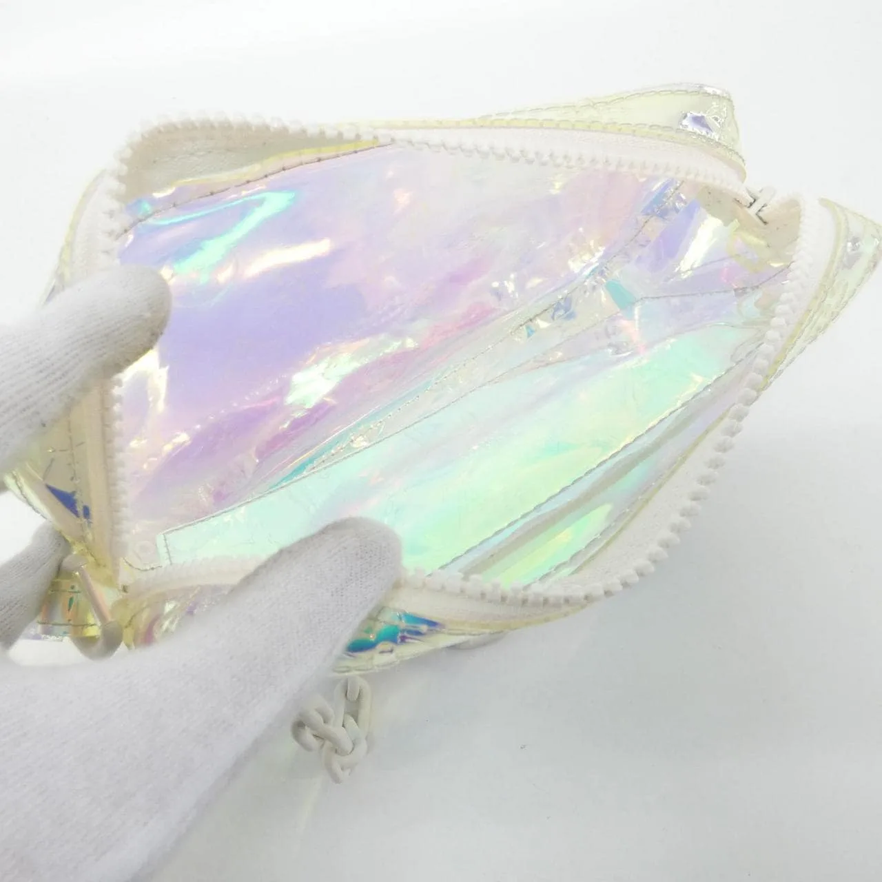 LOUIS VUITTON Pochette M55261 手提包 黑色 中古品A - 縮圖 8