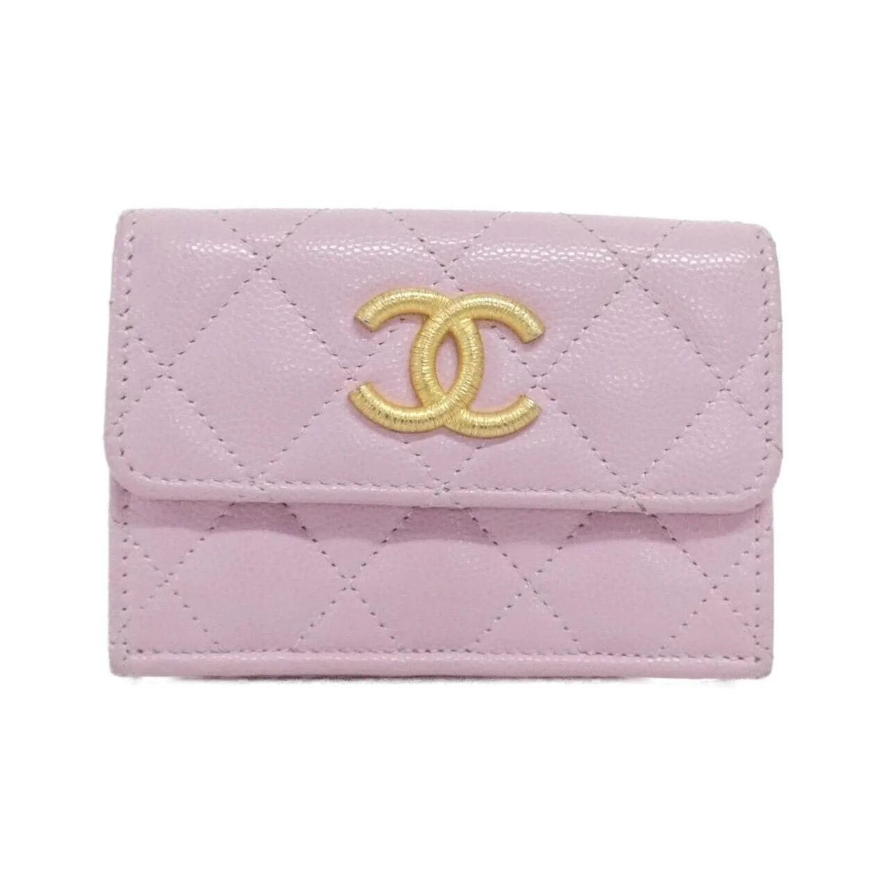 CHANEL Chanel 19 AP3518 Wallet Grained Calfskin