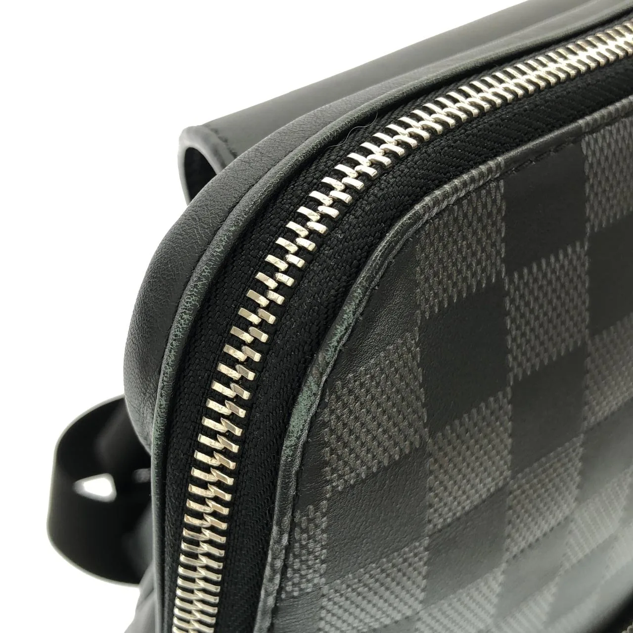 LOUIS VUITTON Avenue N40097 肩背包 Damier 銀色 Damier 中古品A - 縮圖 7