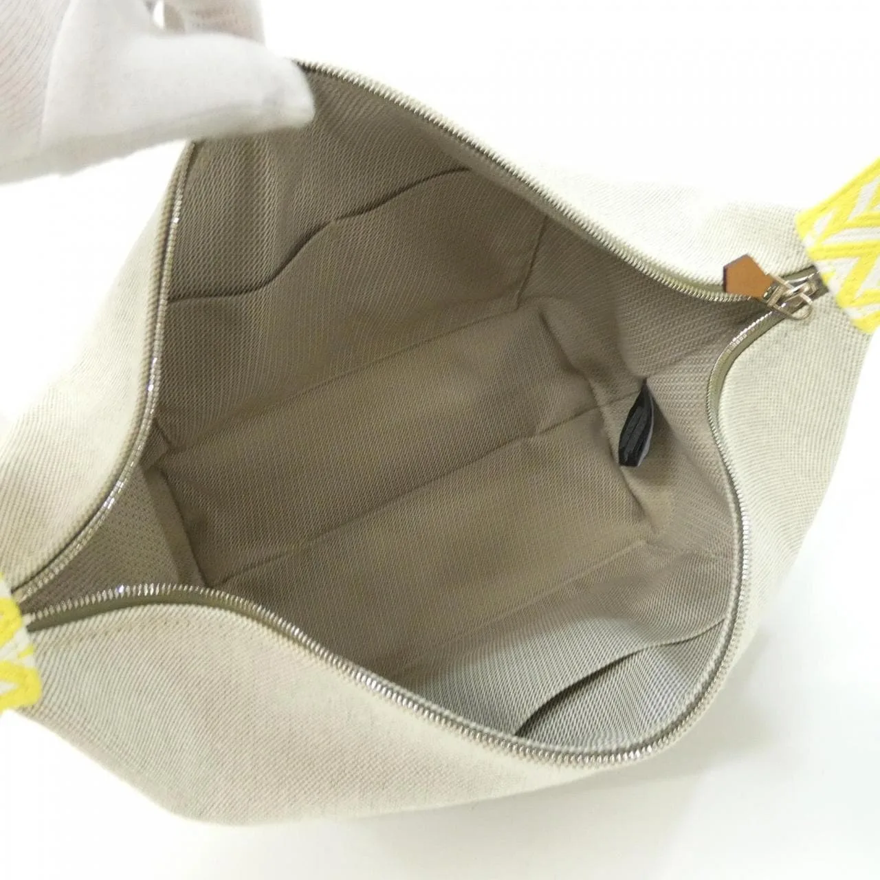 HERMES 103496M Pouch Canvas