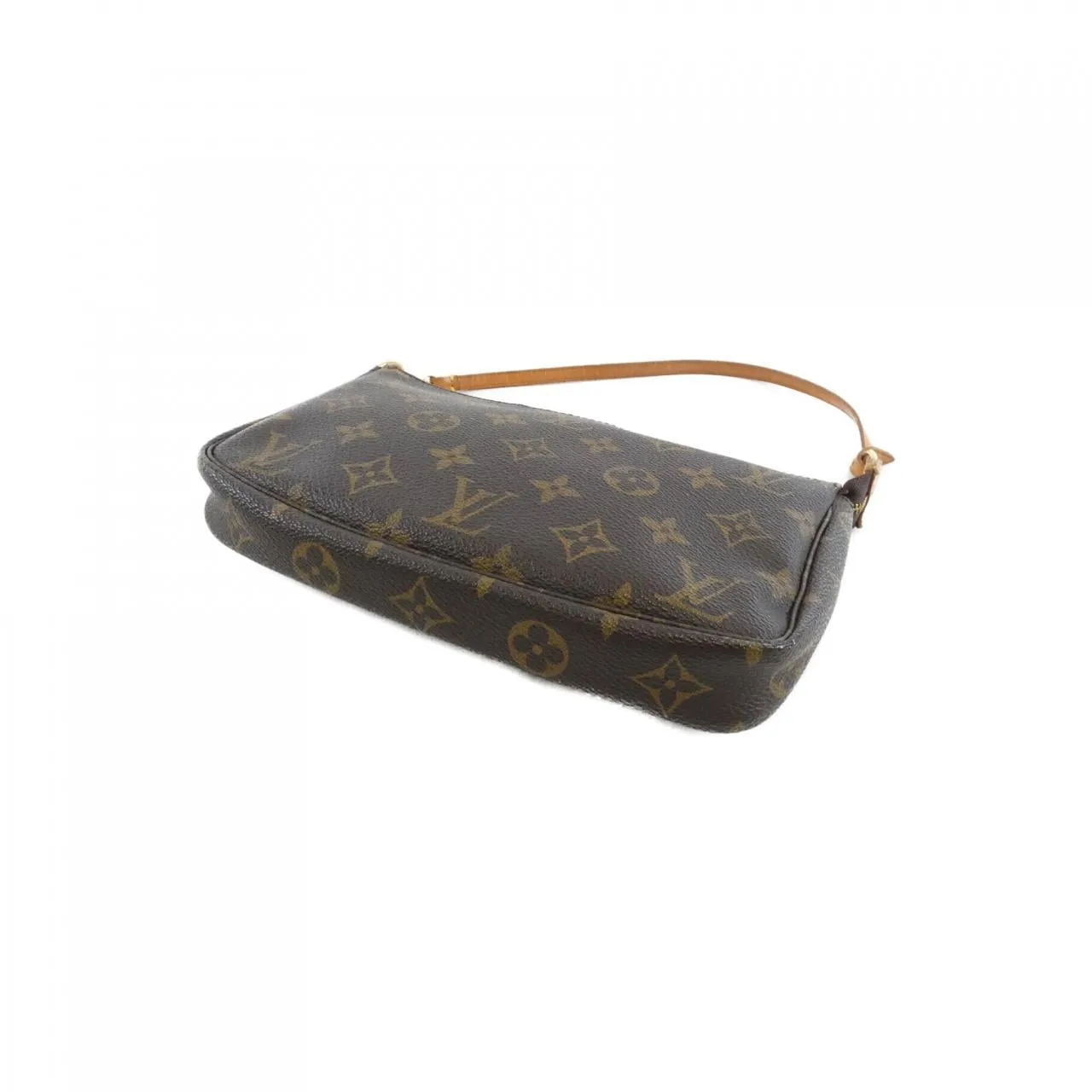 LOUIS VUITTON Pochette M51980 Pochette Monogram 黑色 Monogram 中古品B - 縮圖 2