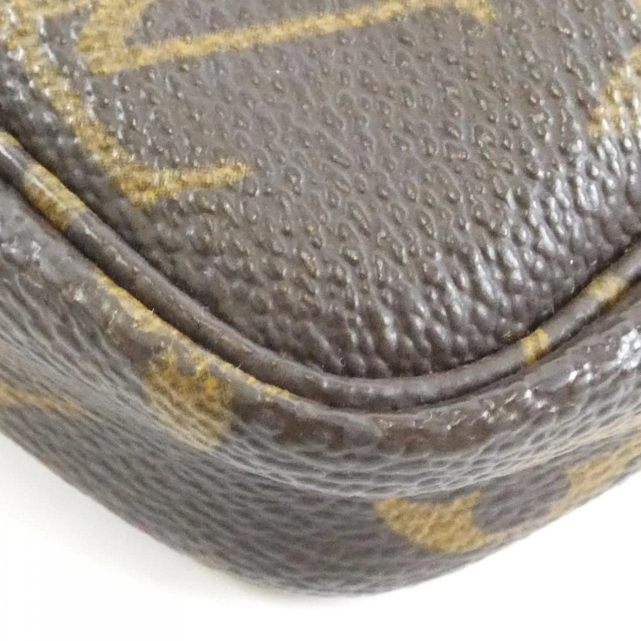 LOUIS VUITTON Pochette M51980 Pochette Monogram 黑色 Monogram 中古品B - 縮圖 3