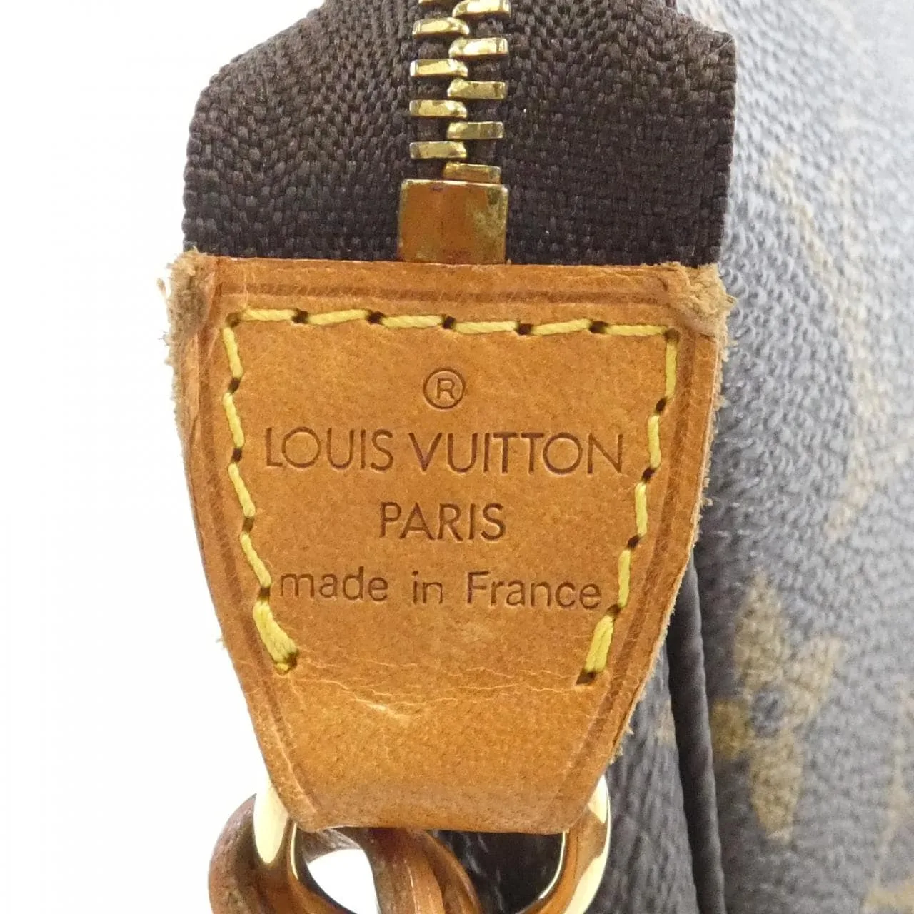 LOUIS VUITTON Pochette M51980 Pochette Monogram 黑色 Monogram 中古品B - 縮圖 4