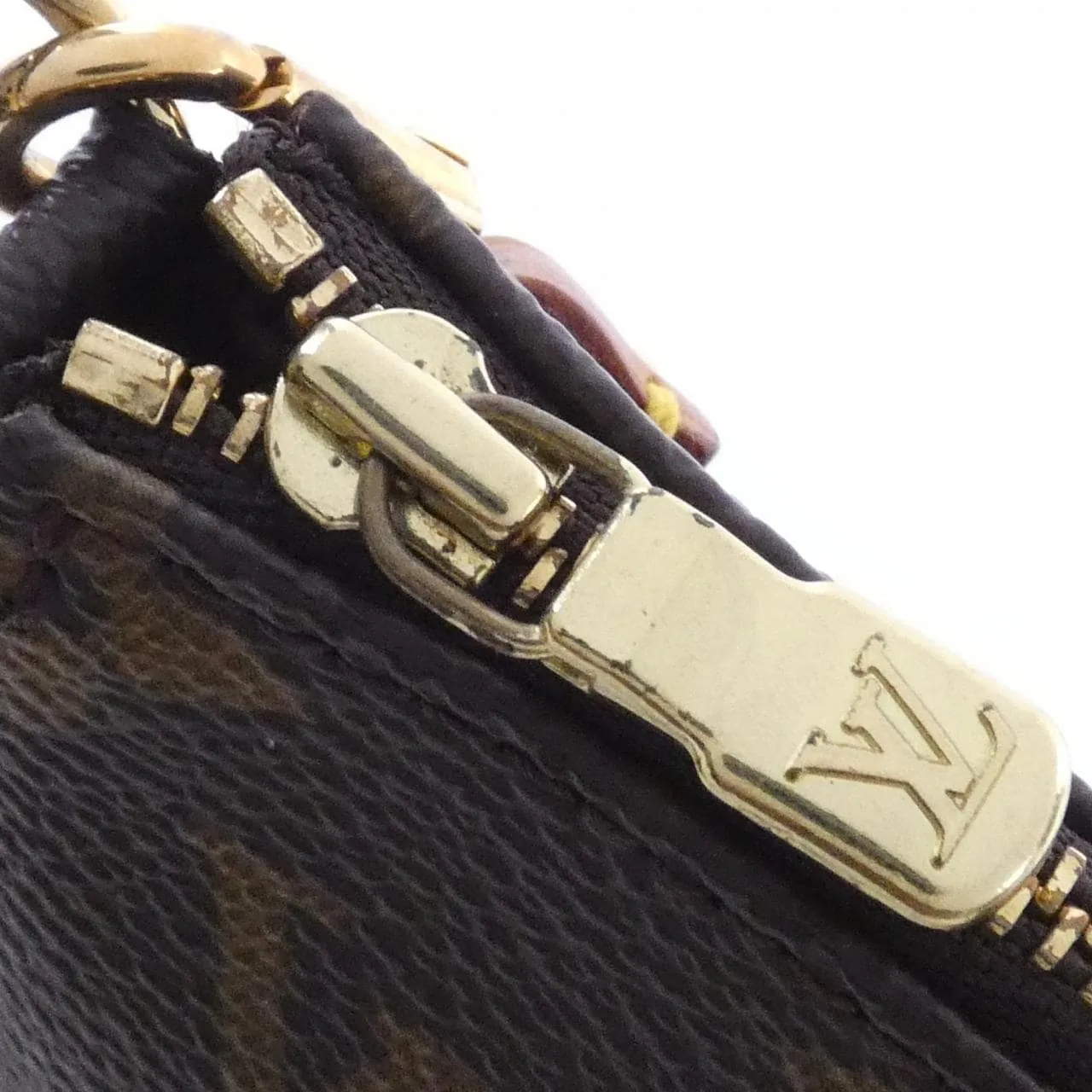 LOUIS VUITTON Pochette M51980 Pochette Monogram 黑色 Monogram 中古品B - 縮圖 5