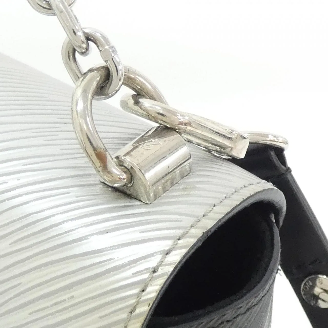 LOUIS VUITTON Twist M55404 肩背包 Epi 銀色 Epi 中古品A - 縮圖 3