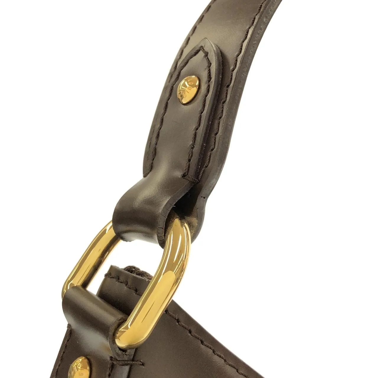 LOUIS VUITTON N48181 肩背包 Damier 黑色 Damier 中古品A - 縮圖 7