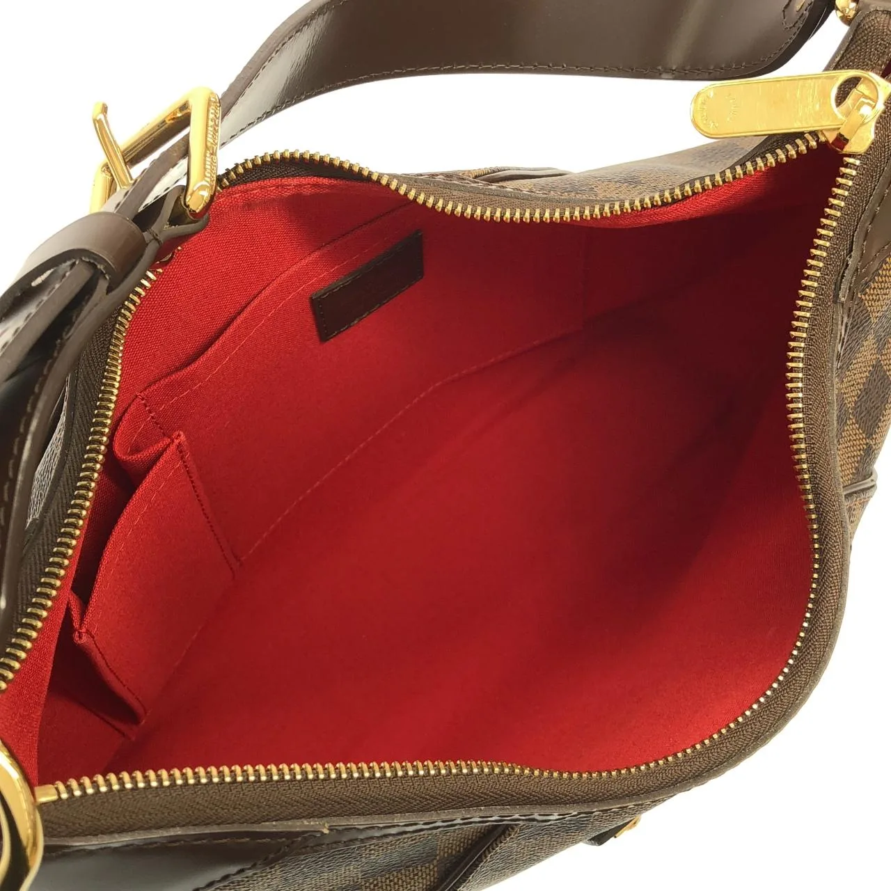 LOUIS VUITTON N48181 肩背包 Damier 黑色 Damier 中古品A - 縮圖 9