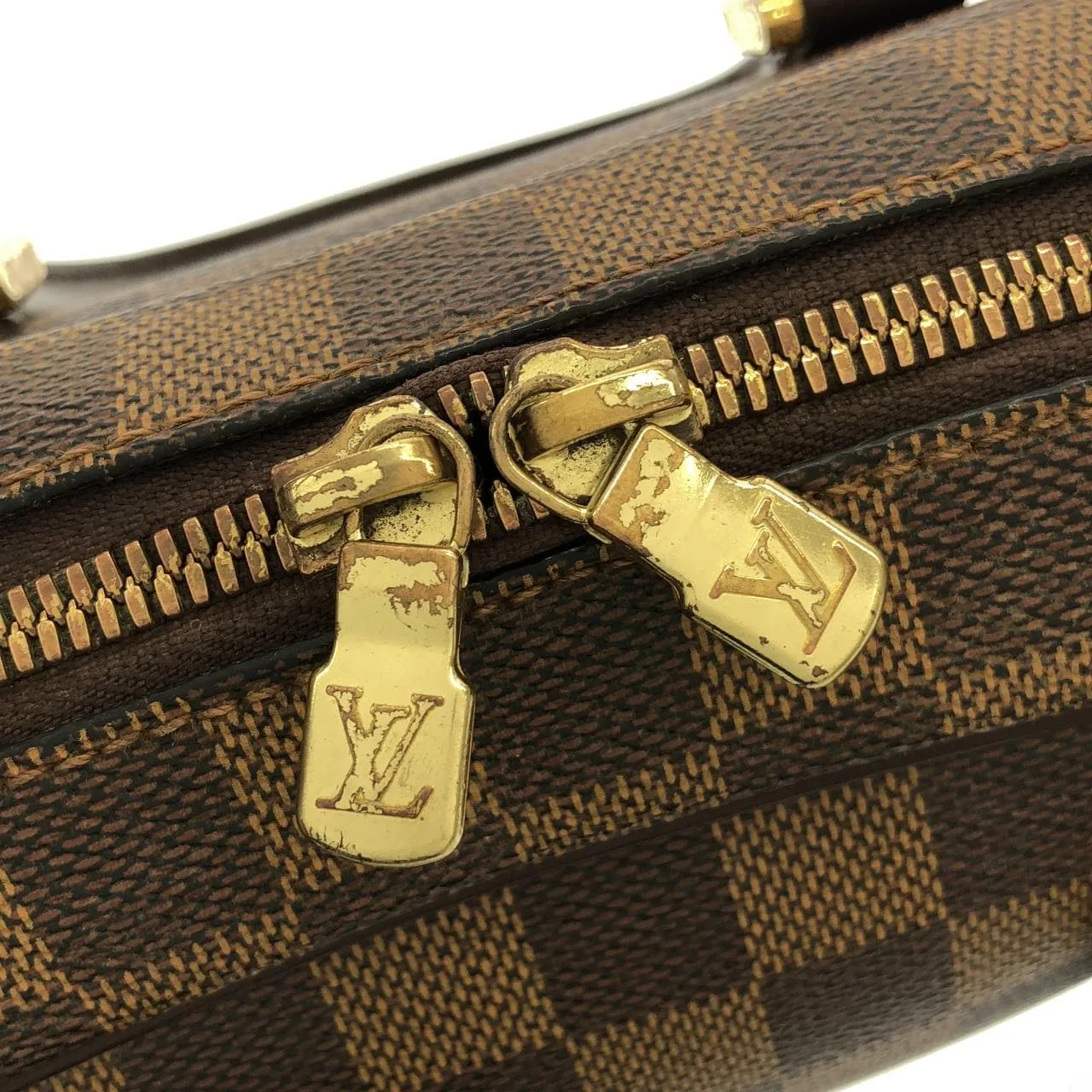 LOUIS VUITTON N51286 手提包 Damier 黑色 Damier 中古品B - 縮圖 5