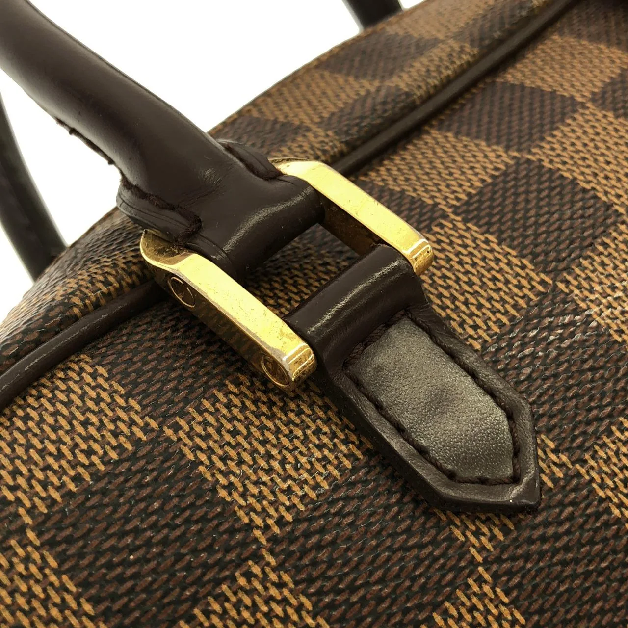 LOUIS VUITTON N51286 手提包 Damier 黑色 Damier 中古品B - 縮圖 6