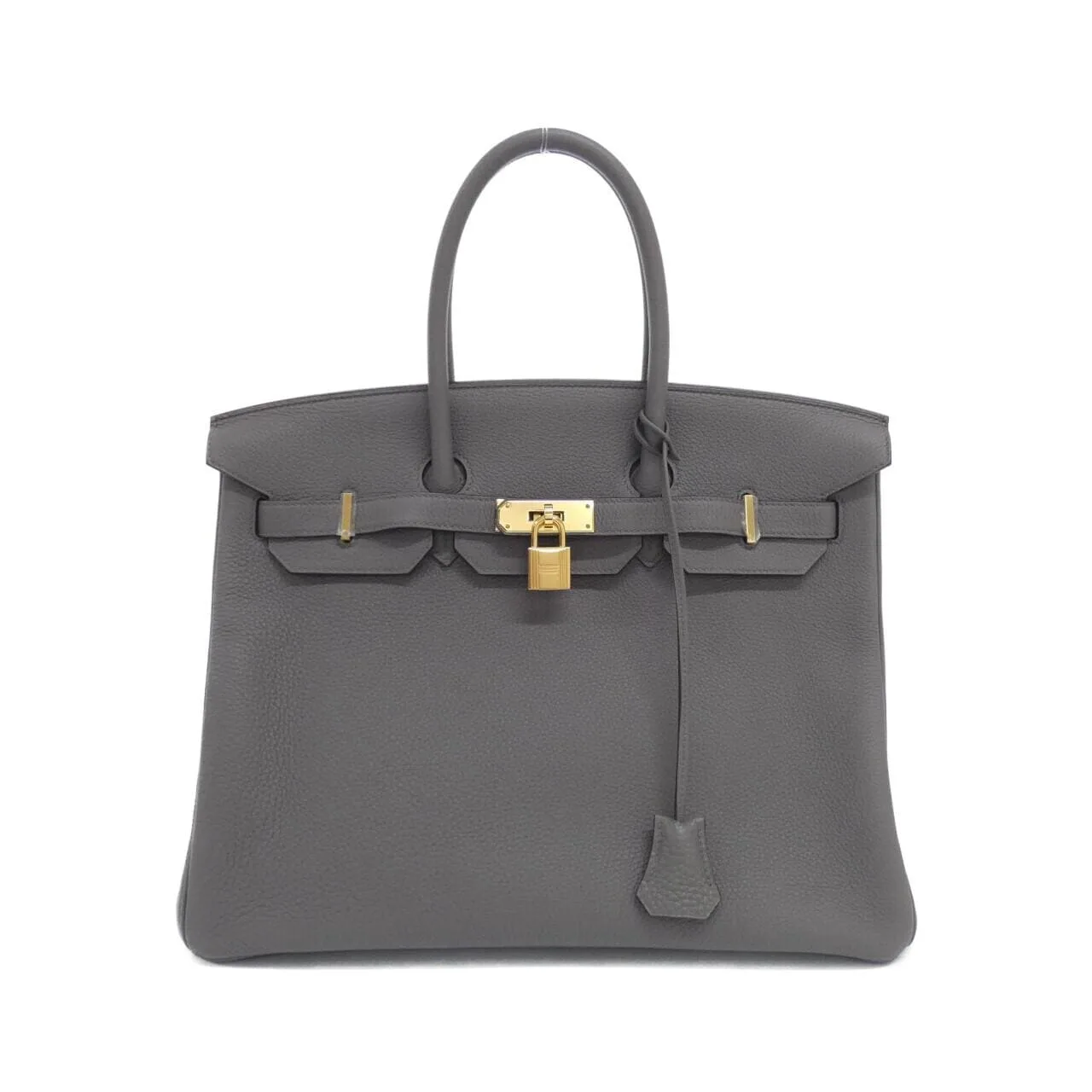 HERMES Birkin 027634CC Handbag Togo Black
