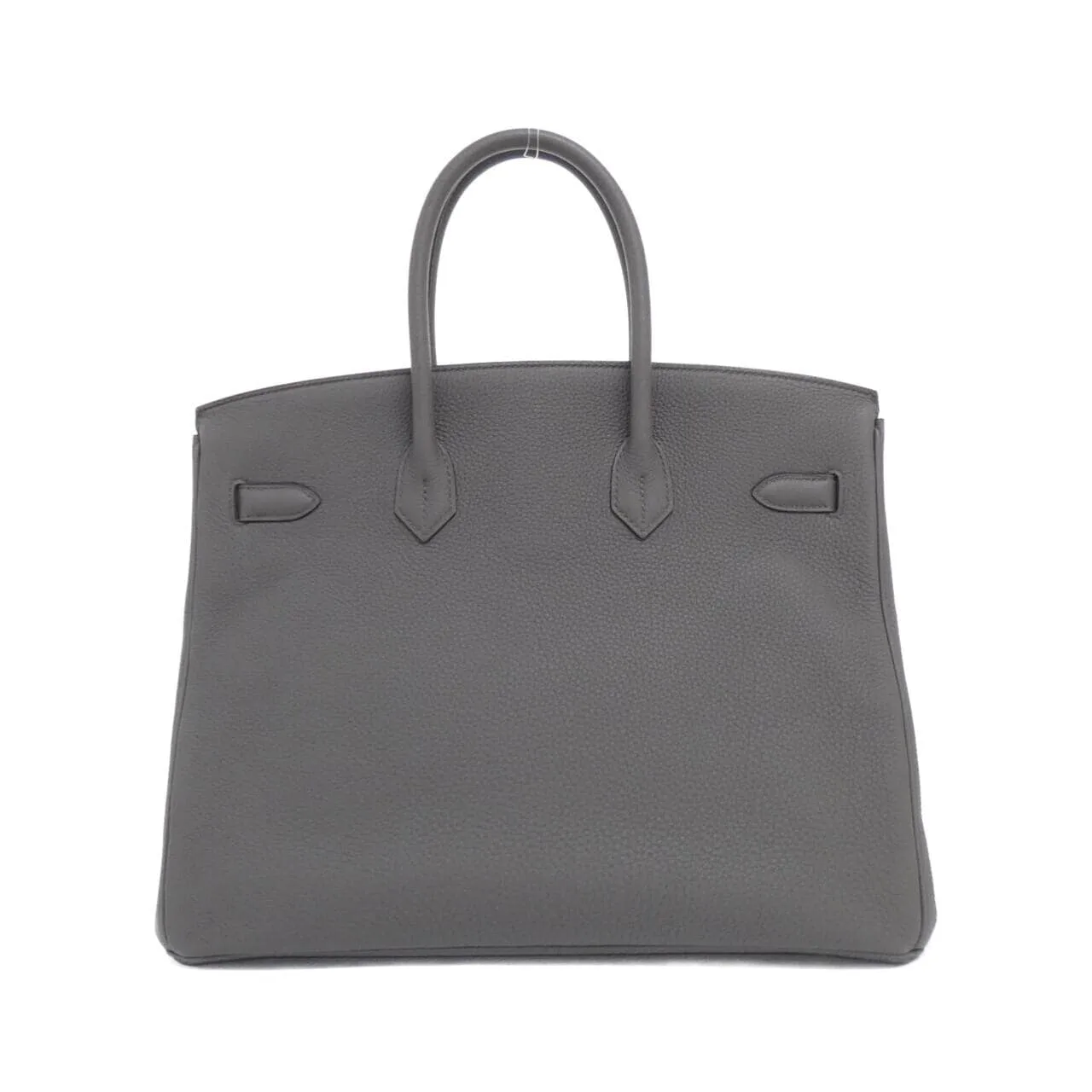 HERMES Birkin 027634CC Handbag Togo Black Togo Leather Rank A - Thumbnail 2