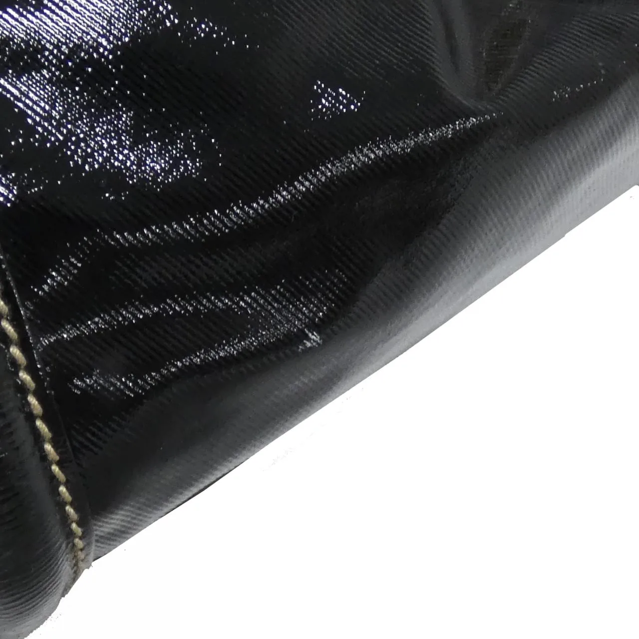 GUCCI 162094 手提包 漆皮 黑色 漆皮 中古品A - 縮圖 4