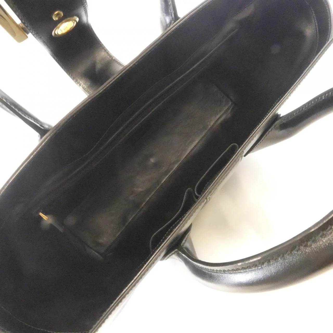 GUCCI Bamboo Shopper 323652 BNN0T Handbag Leather
