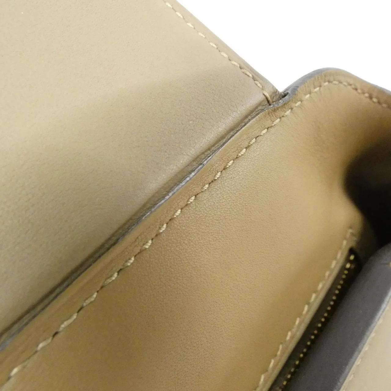 HERMES In-the-Loop 082153CC Handbag Swift Beige Swift Leather Rank A - Thumbnail 8