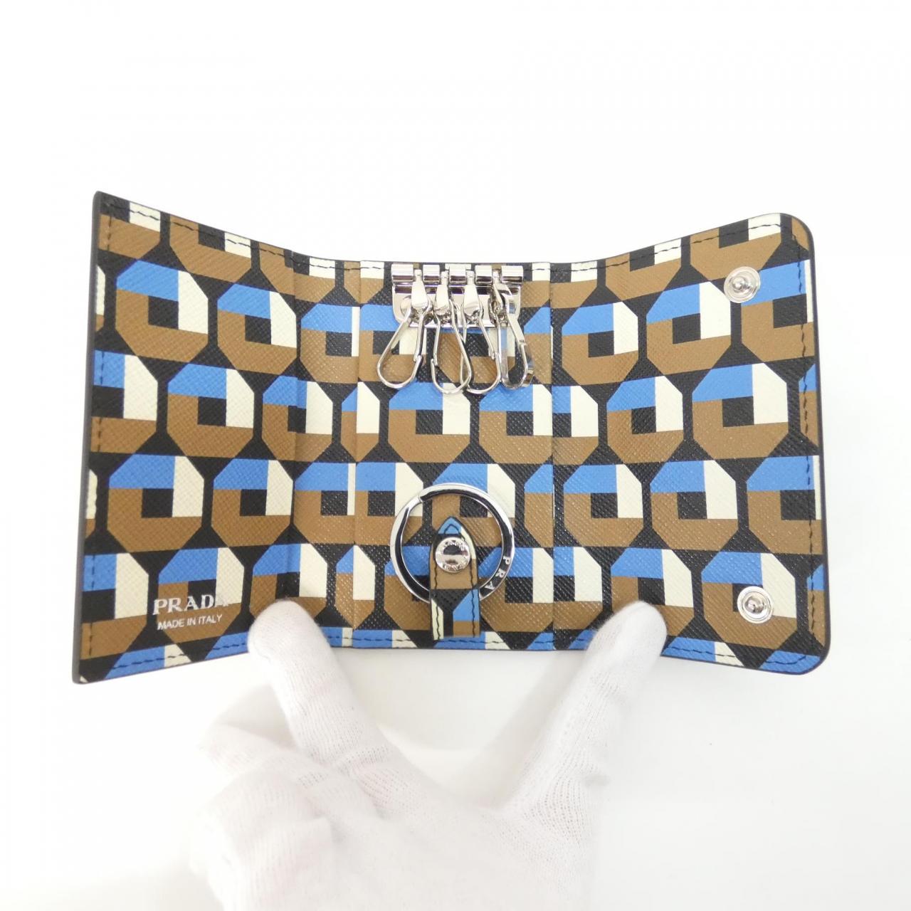 PRADA 1PG004 Key Case 5