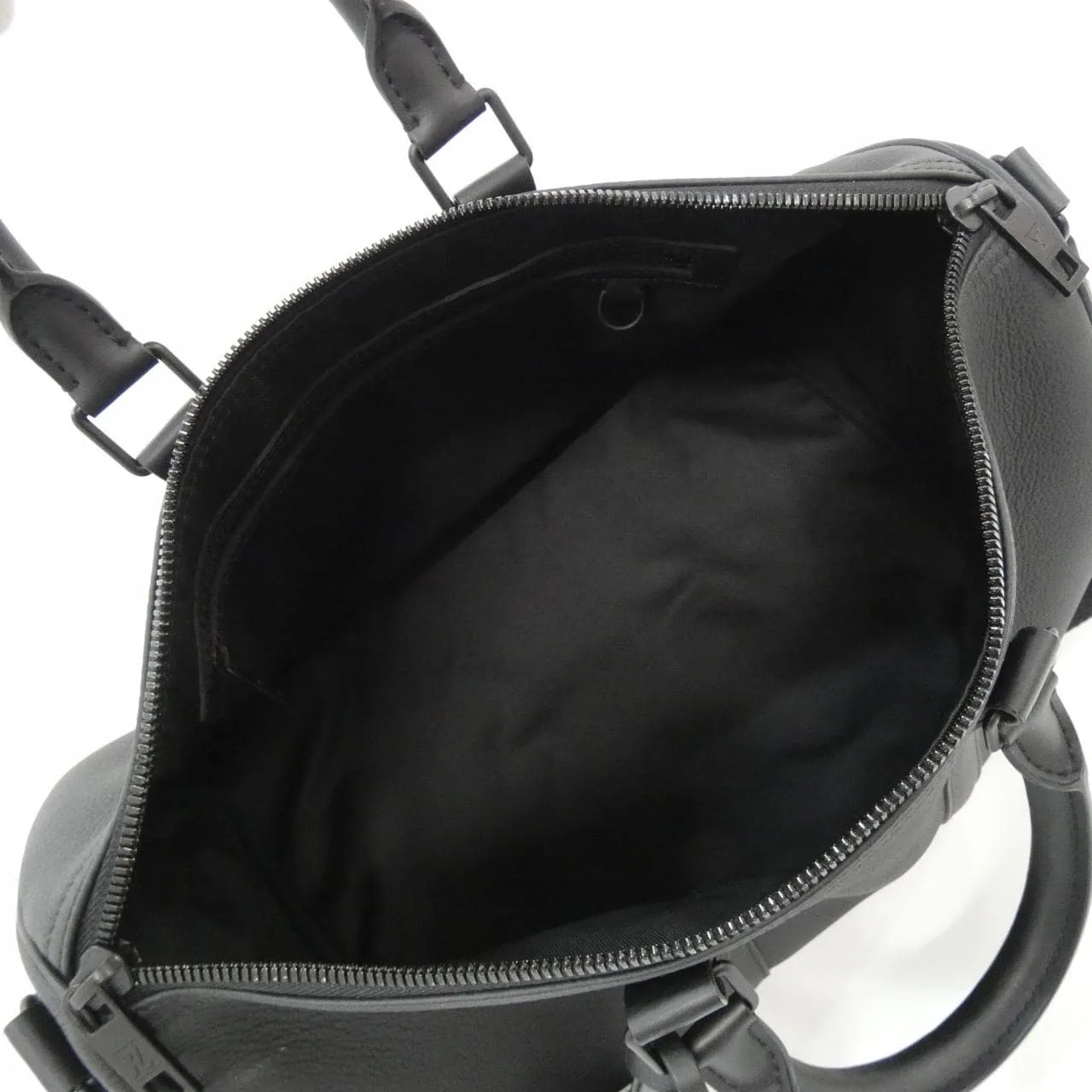 LOUIS VUITTON Keepall M57088 波士頓包 羊皮 黑色 羊皮 中古品A - 縮圖 10