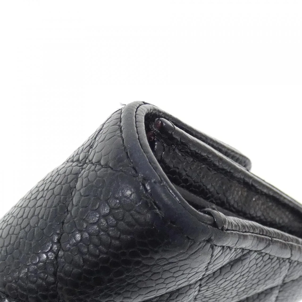 CHANEL Timeless Classic AP0241 Wallet Grained Calfskin Black Grained Calfskin Rank B - Thumbnail 4