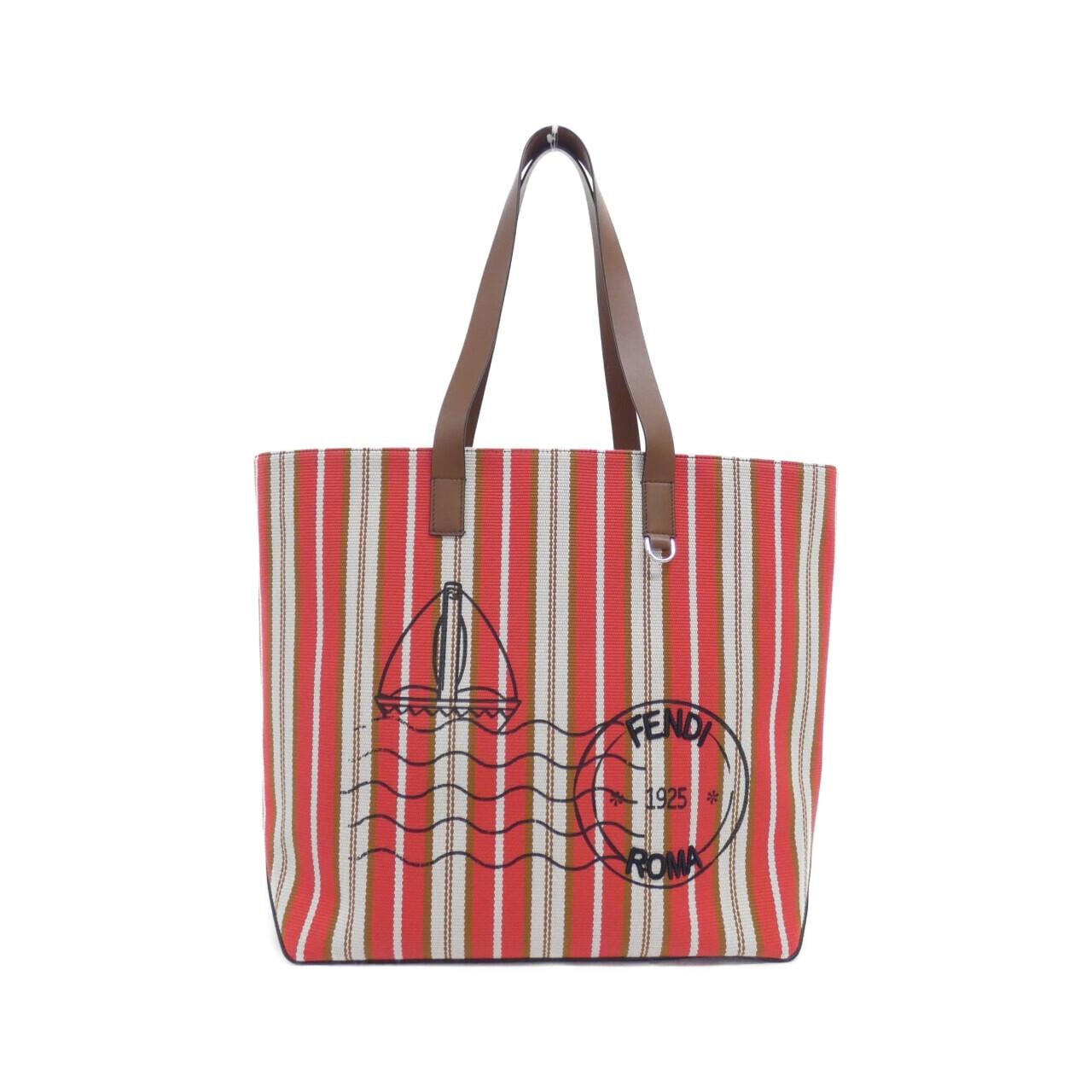 FENDI Baguette 7VA657 AUGU 手提包 帆布