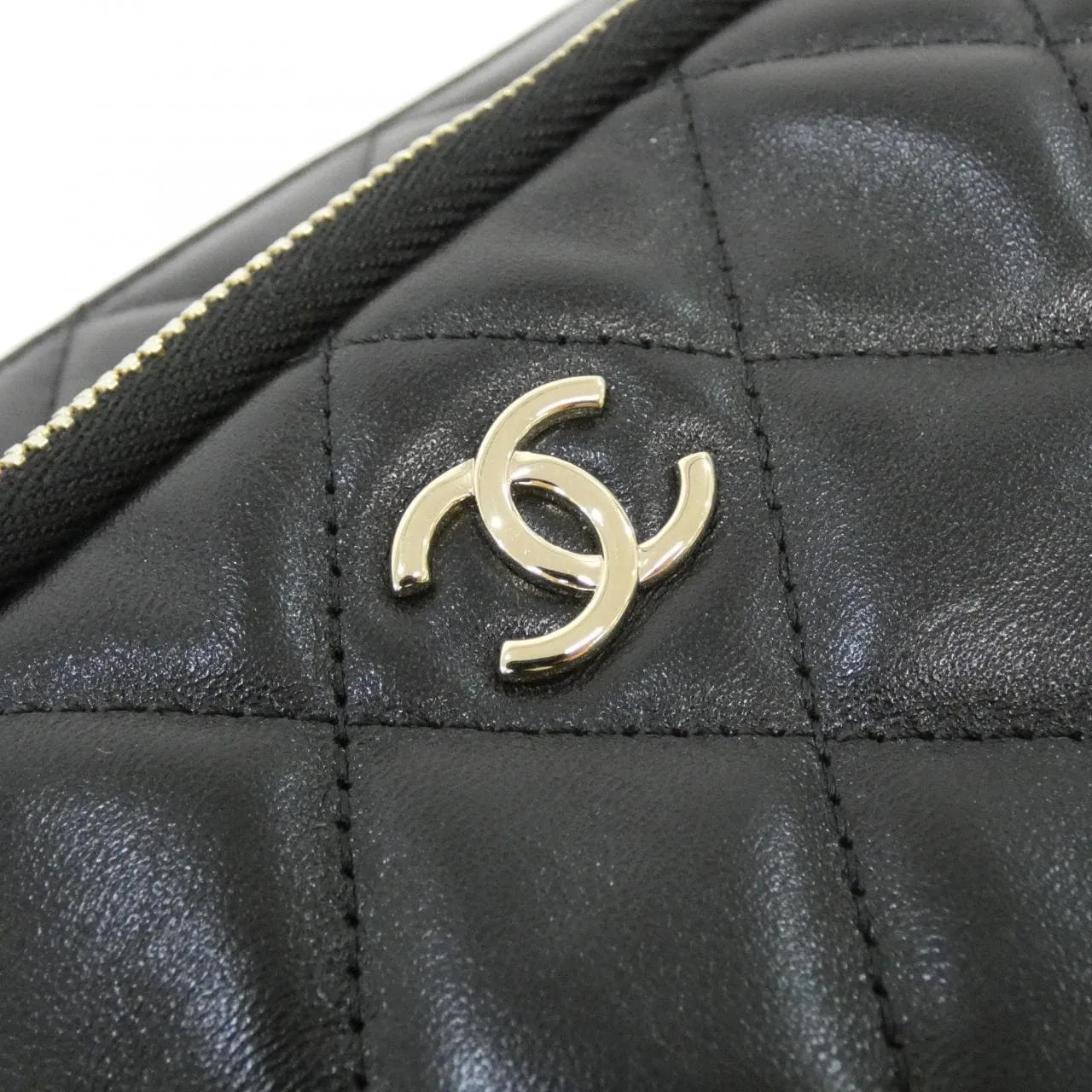 CHANEL AP4349 Shoulder Lambskin Black Lambskin Rank A - Thumbnail 4