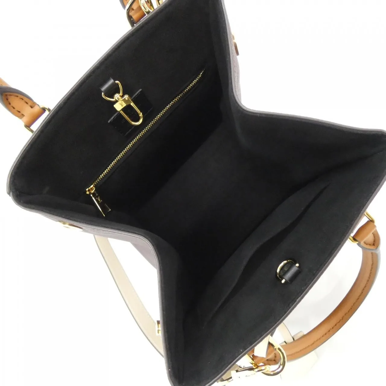 LOUIS VUITTON M45409 托特包 Monogram 黑色 Monogram 中古品A - 縮圖 9