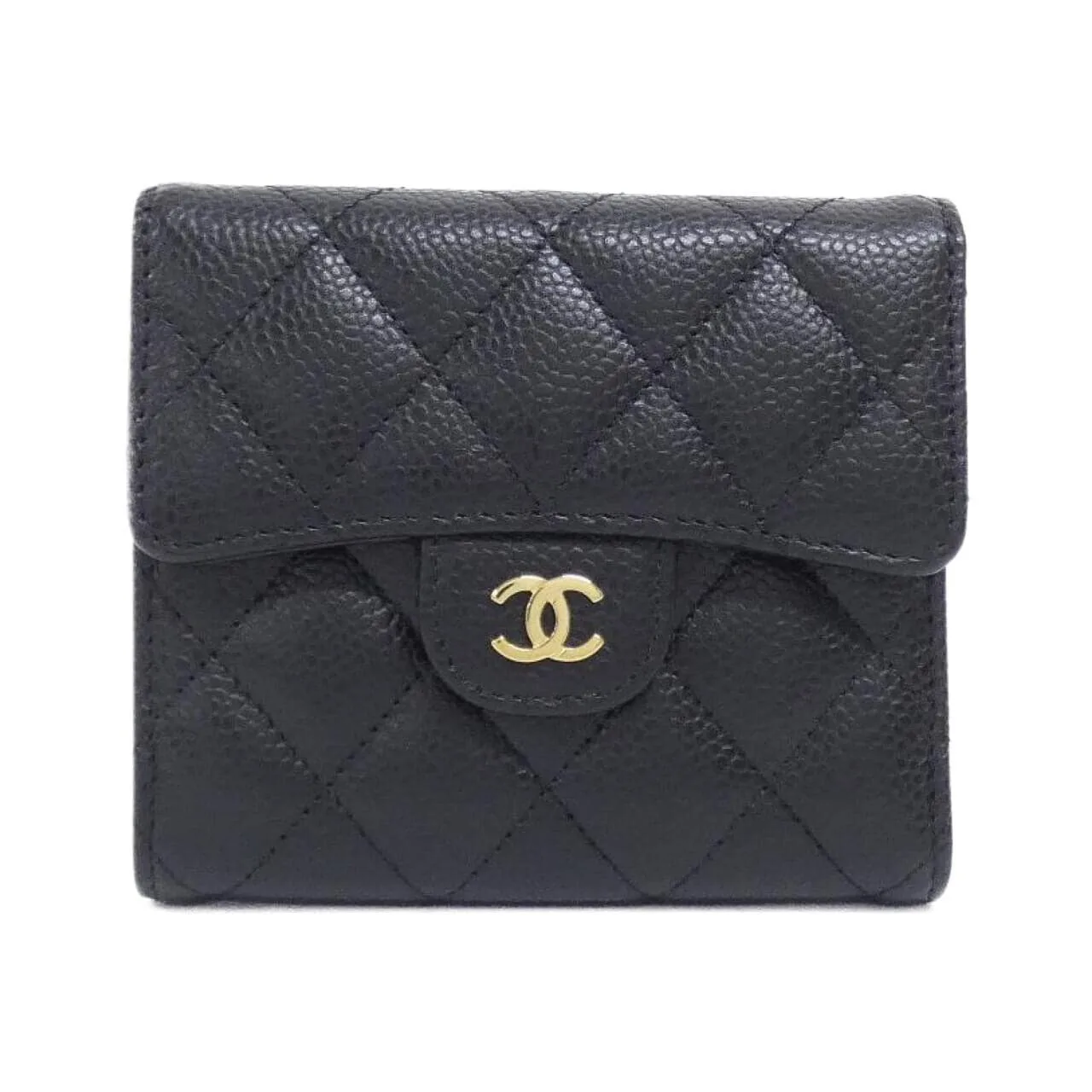 CHANEL Timeless Classic AP0231 Wallet Grained Calfskin