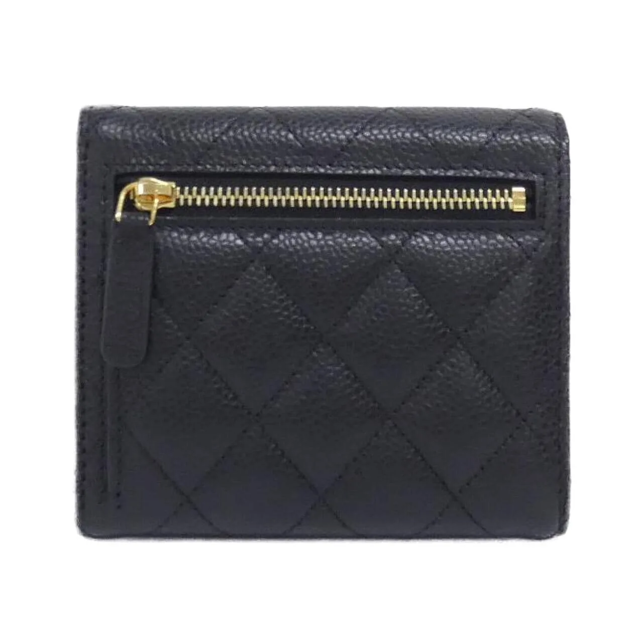 CHANEL Timeless Classic AP0231 Wallet Grained Calfskin 黑色 荔枝紋牛皮 中古品A - 縮圖 2