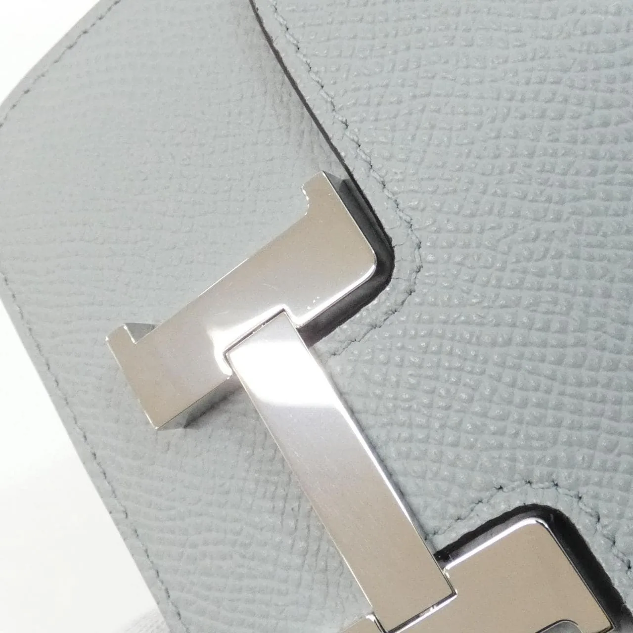 HERMES Constance 082060CK Wallet Epsom Blue Epsom Leather Rank A - Thumbnail 3