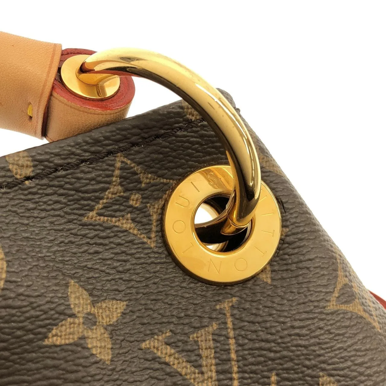 LOUIS VUITTON M40249 肩背包 Monogram 黑色 Monogram 中古品A - 縮圖 6