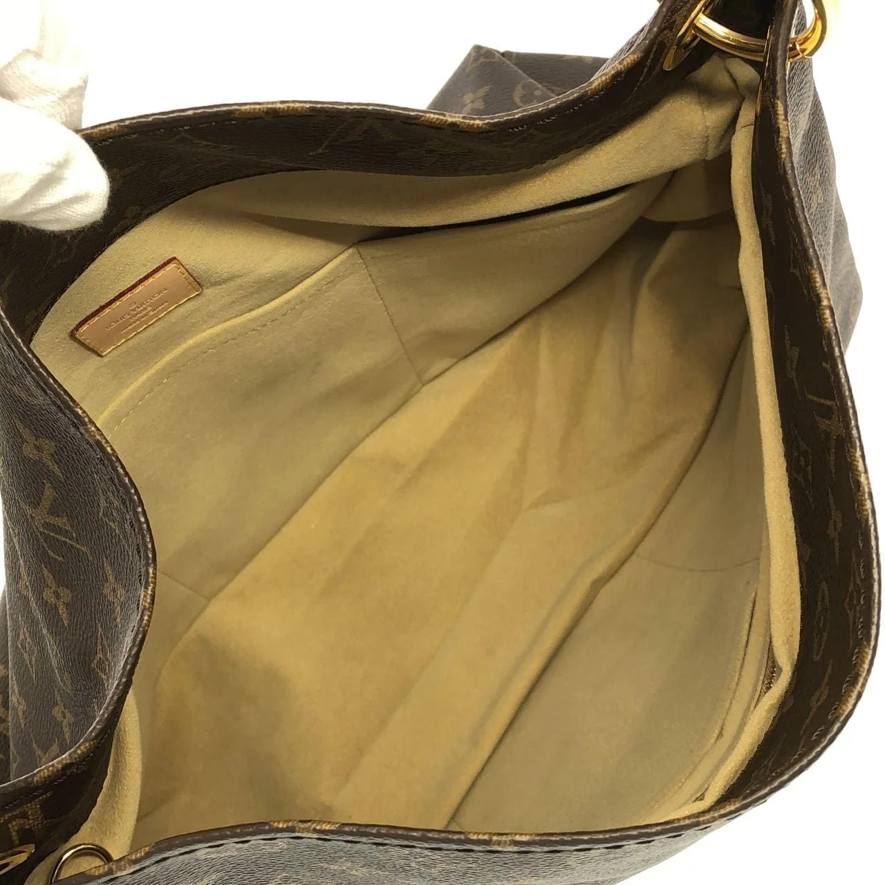 LOUIS VUITTON M40249 肩背包 Monogram 黑色 Monogram 中古品A - 縮圖 8