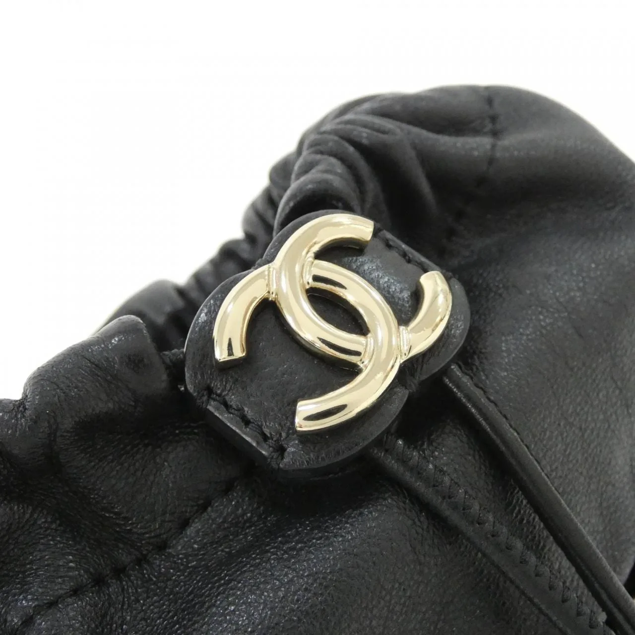 CHANEL AS2313 Shoulder Lambskin Black Lambskin Rank A - Thumbnail 7