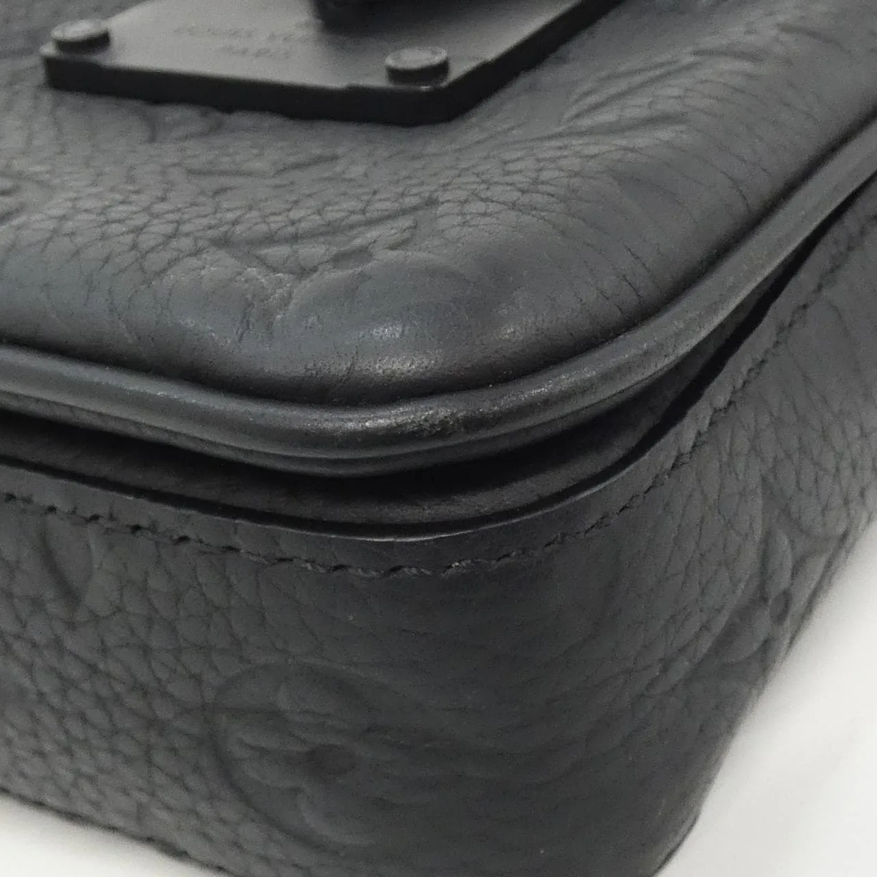 LOUIS VUITTON M81524 Shoulder Monogram 黑色 Monogram 中古品A - 縮圖 3