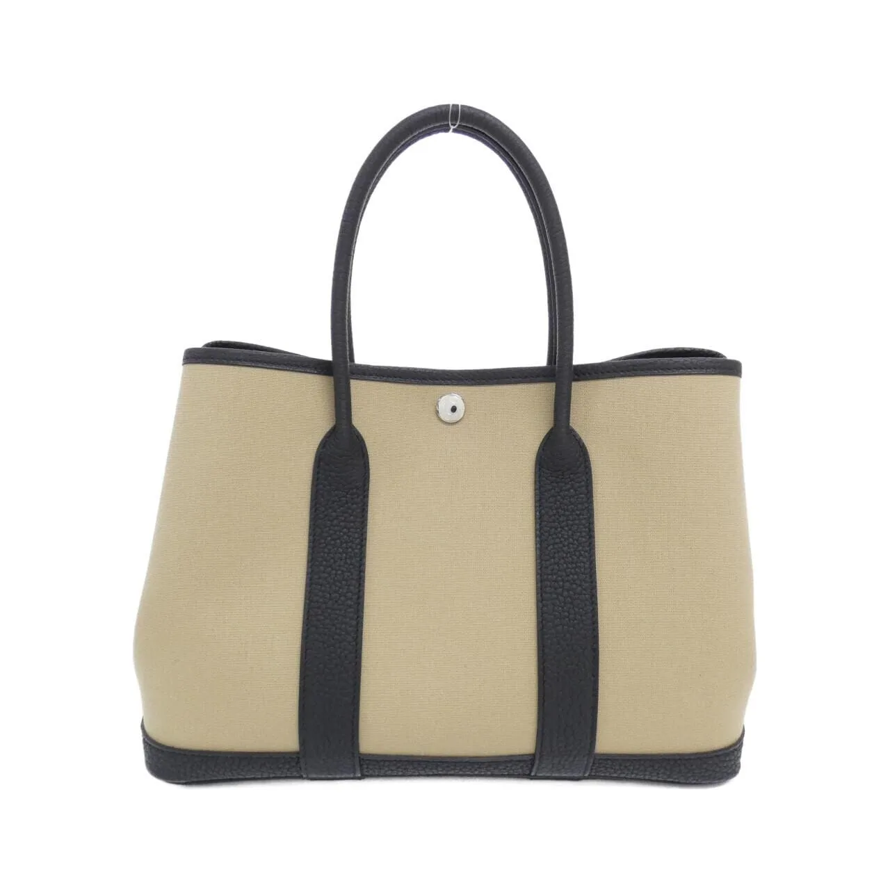 HERMES Garden Party 051551CK Tote Black