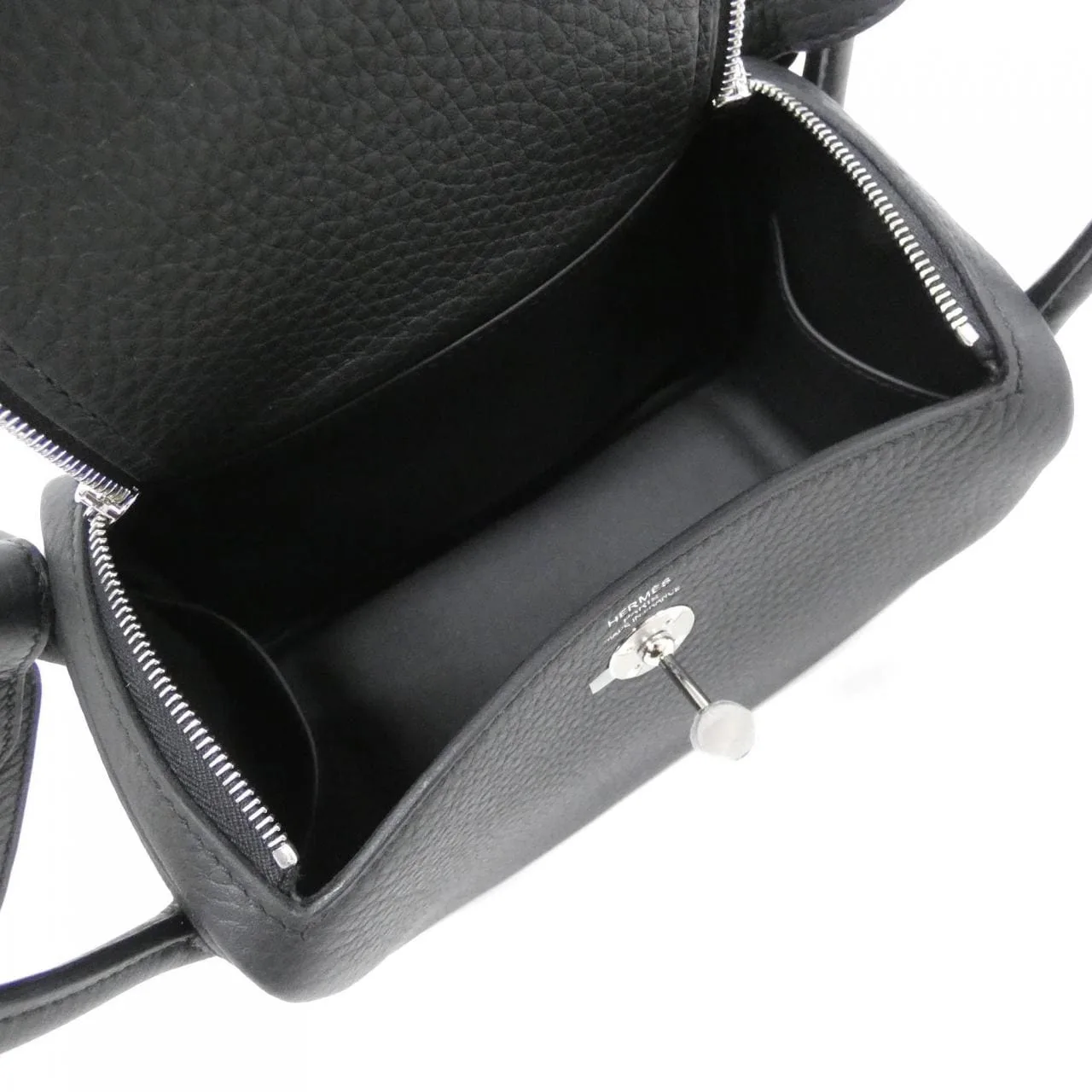 HERMES Lindy 085956CK Shoulder Clemence