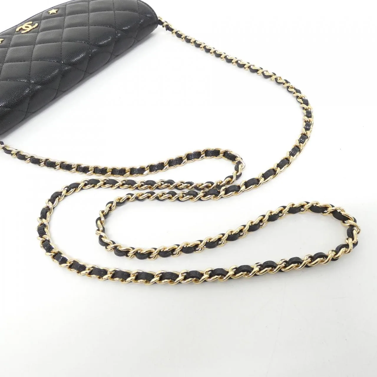 CHANEL Wallet Grained Calfskin