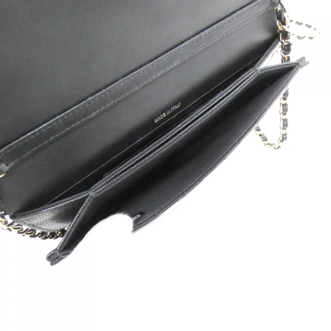 CHANEL Wallet Grained Calfskin