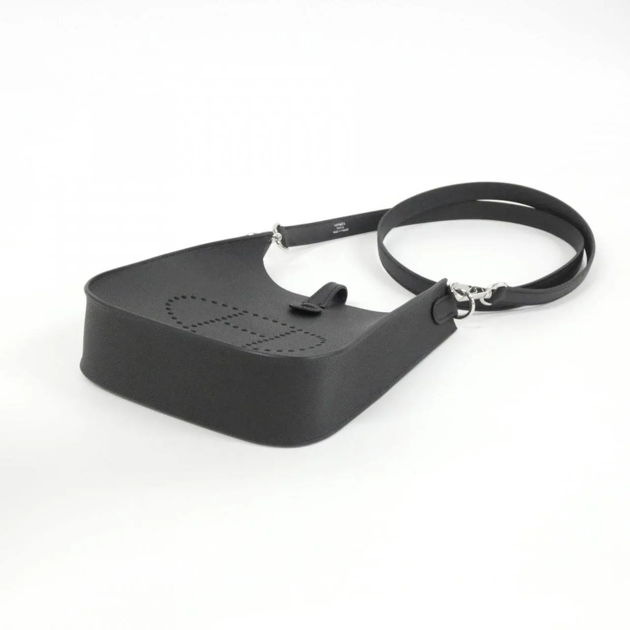 HERMES Evelyne 087080CK Shoulder Epsom Black Epsom Leather Unused - Thumbnail 3