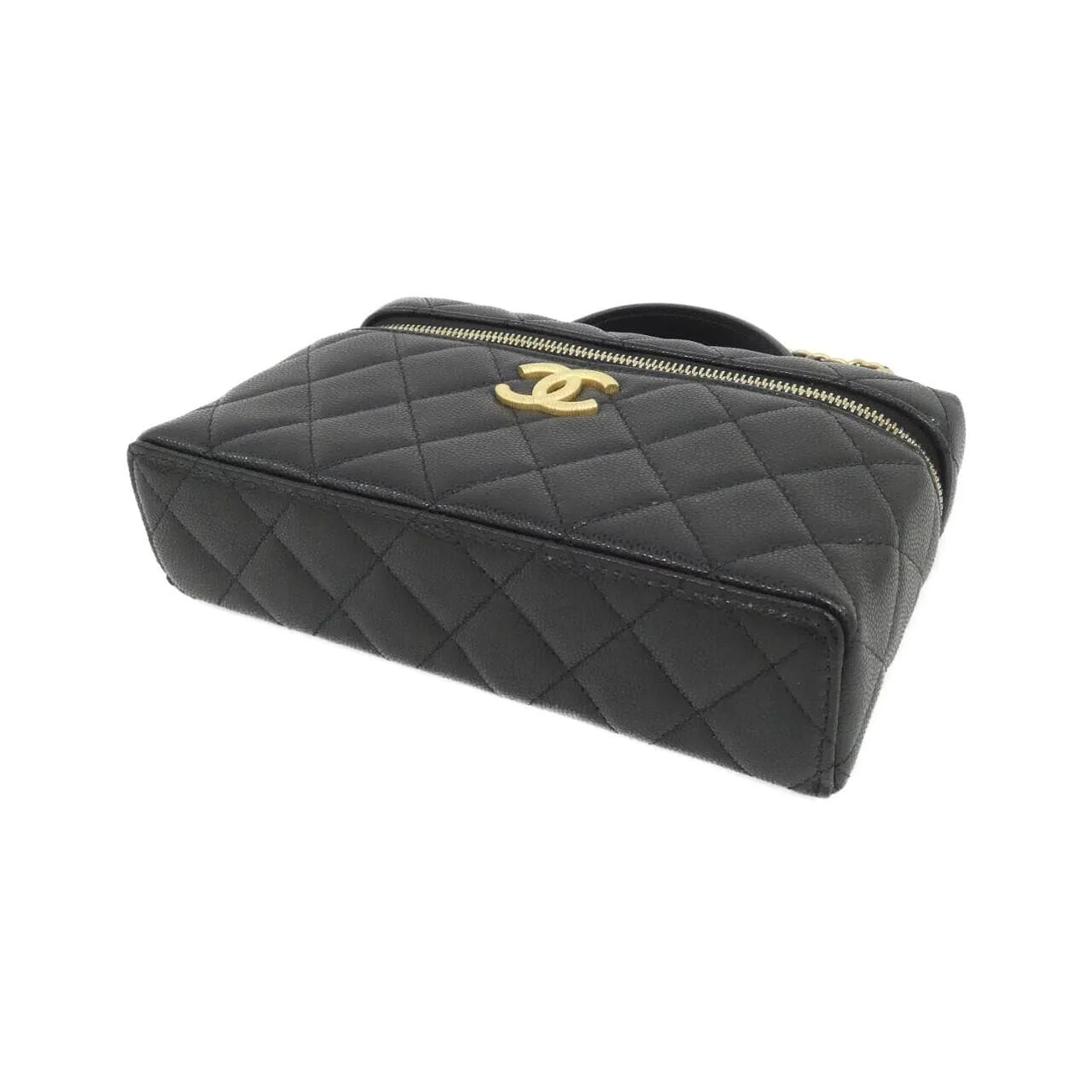 CHANEL AP4483 Handbag Grained Calfskin Black Grained Calfskin Rank A - Thumbnail 3